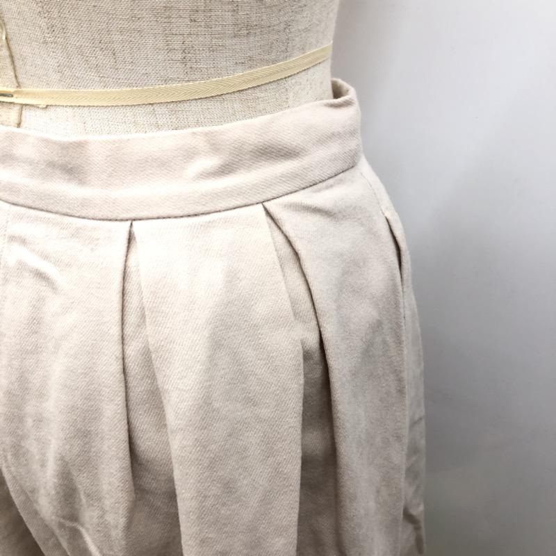 バナーバレット BANNER BARRETT パンツ ショートパンツ 36 無地 ベージュ / ベージュ / レディース USED 古着 中古 10032056