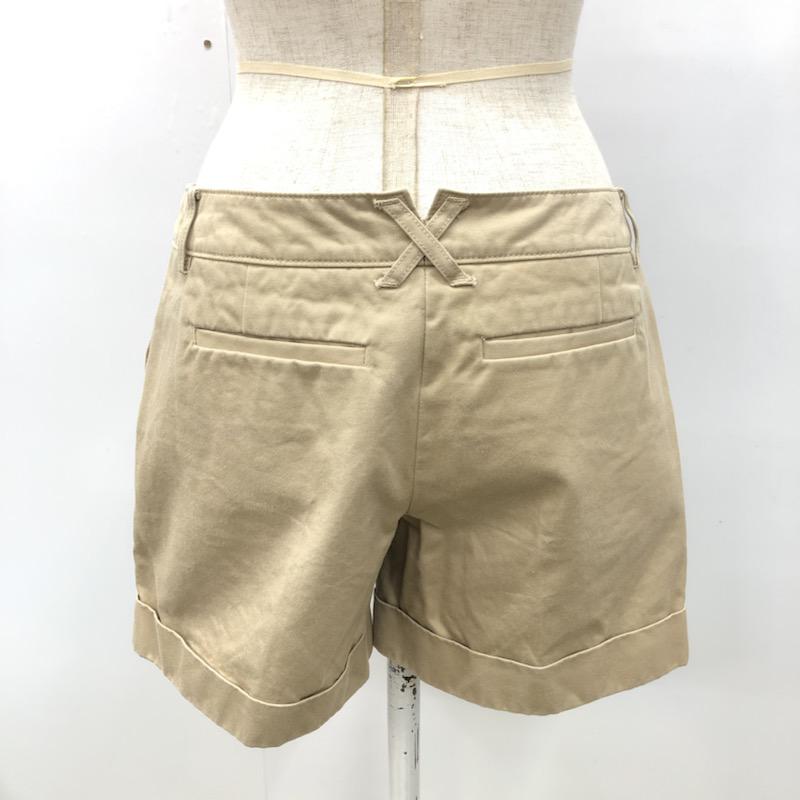 ビームス BEAMS パンツ ショートパンツ 36 無地 ベージュ / ベージュ / レディース USED 古着 中古 10032066