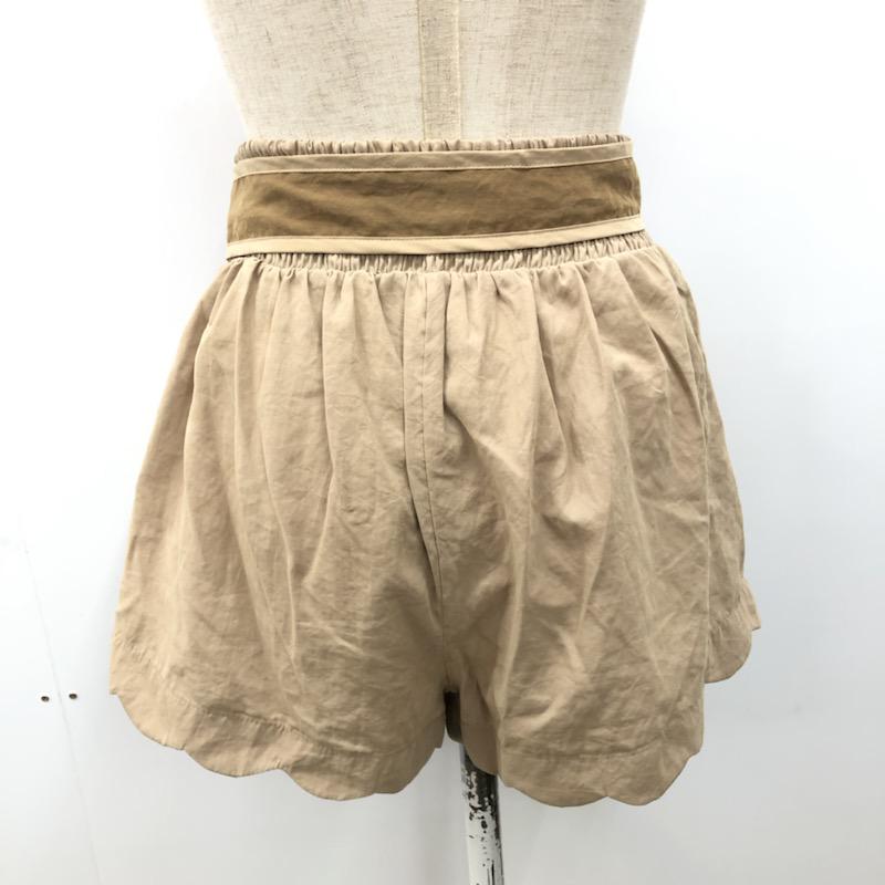ヘザー Heather パンツ ショートパンツ FREE 無地 ベージュ / ベージュ / レディース USED 古着 中古 10032084