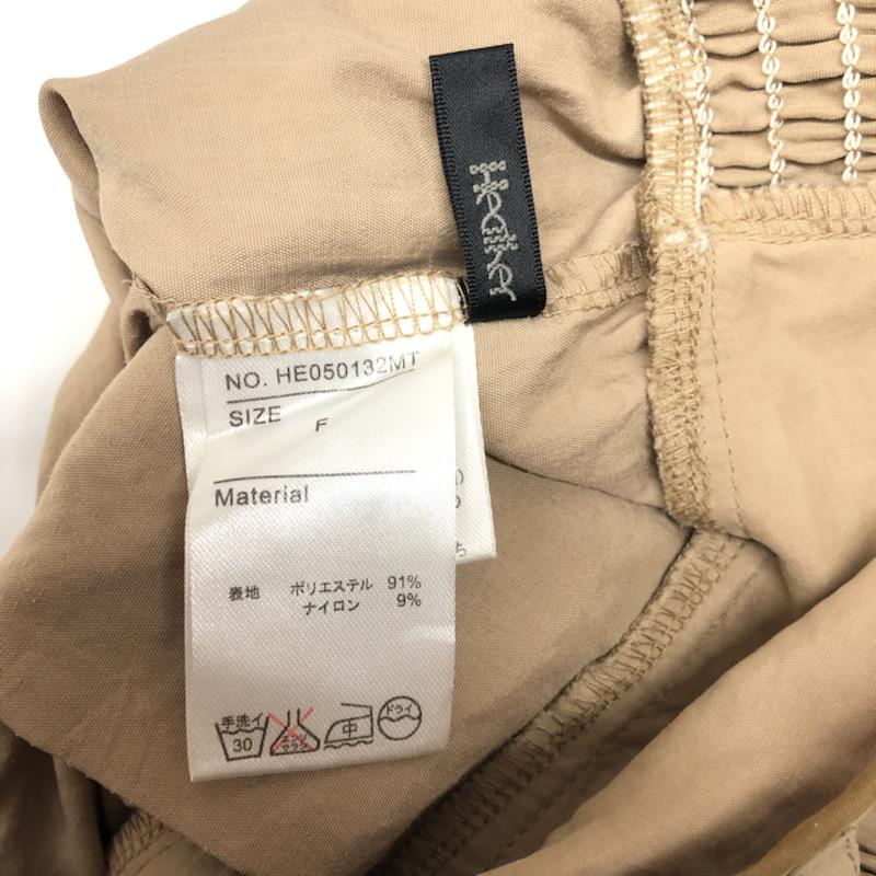 ヘザー Heather パンツ ショートパンツ FREE 無地 ベージュ / ベージュ / レディース USED 古着 中古 10032084