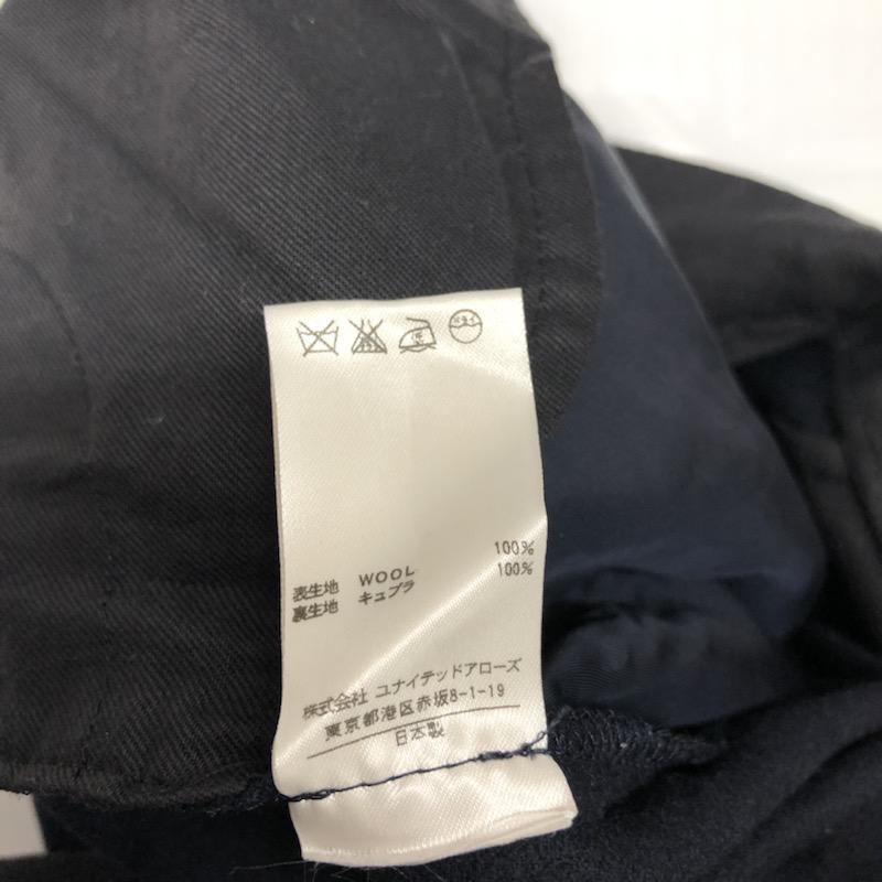 ユナイテッドアローズ UNITED ARROWS パンツ ショートパンツ 40 無地 紺 / ネイビー / レディース USED 古着 中古 10032087