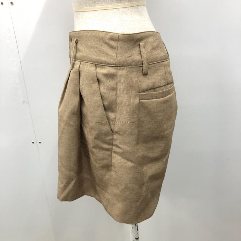 ロペ ROPE' パンツ ショートパンツ 7 無地 カーキ / カーキ / レディース USED 古着 中古 10032089