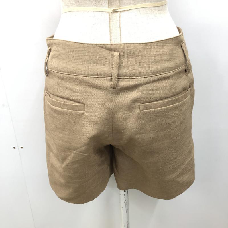 ロペ ROPE' パンツ ショートパンツ 7 無地 カーキ / カーキ / レディース USED 古着 中古 10032089