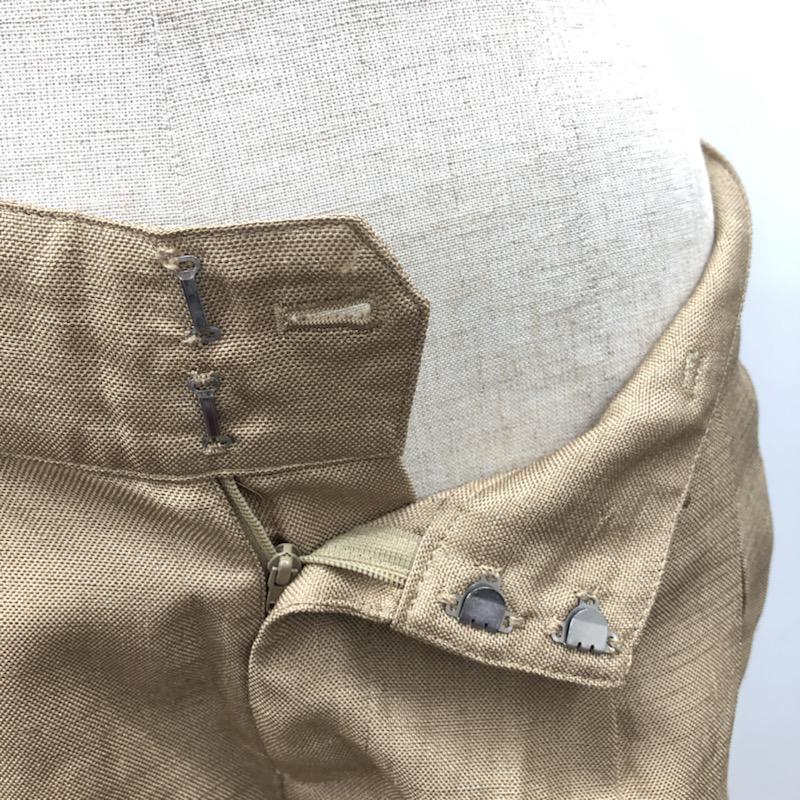 ロペ ROPE' パンツ ショートパンツ 7 無地 カーキ / カーキ / レディース USED 古着 中古 10032089
