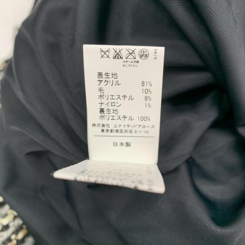 グリーンレーベルリラクシング green label relaxing ワンピース ミニスカート 黒 / ブラック / レディース USED 古着 中古 10032113