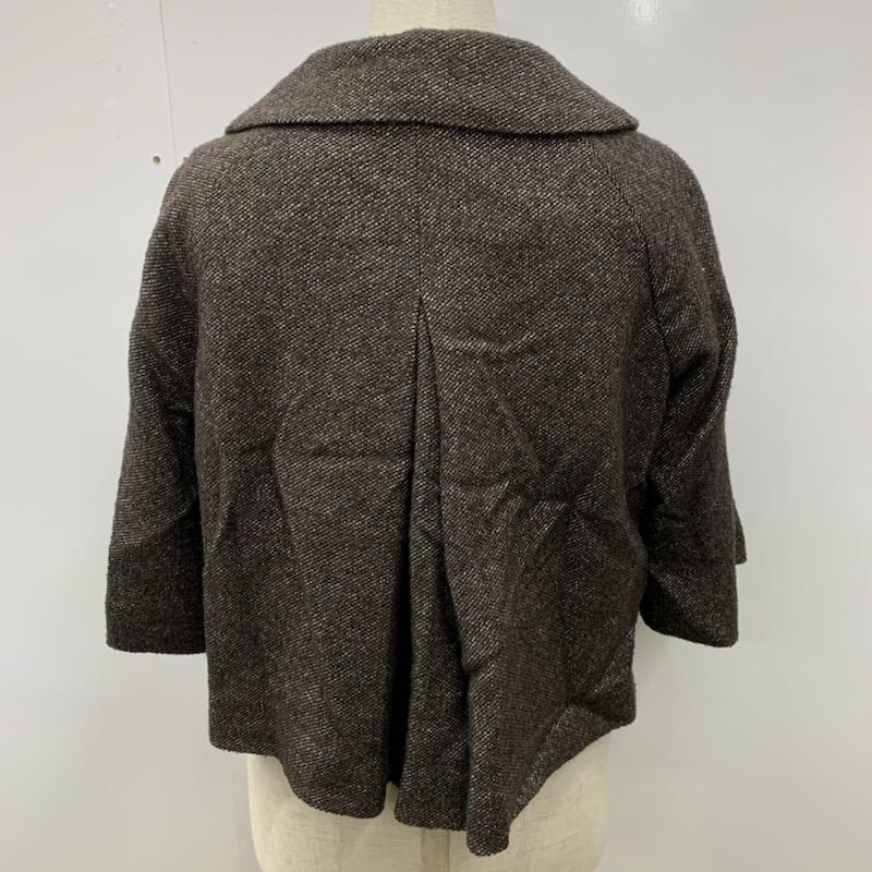 ラピスルーチェパービームス LAPIS LUCE PER BEAMS ジャケット、上着 ジャケット、ブレザー 無地 茶 / ブラウン / レディース USED 古着 中古 10032133