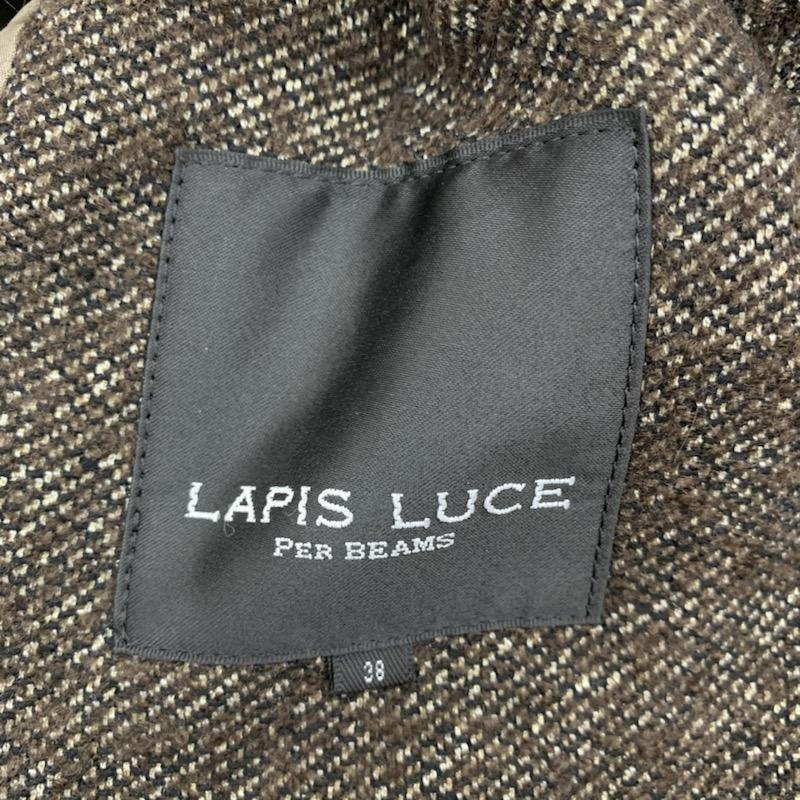 ラピスルーチェパービームス LAPIS LUCE PER BEAMS ジャケット、上着 ジャケット、ブレザー 無地 茶 / ブラウン / レディース USED 古着 中古 10032133