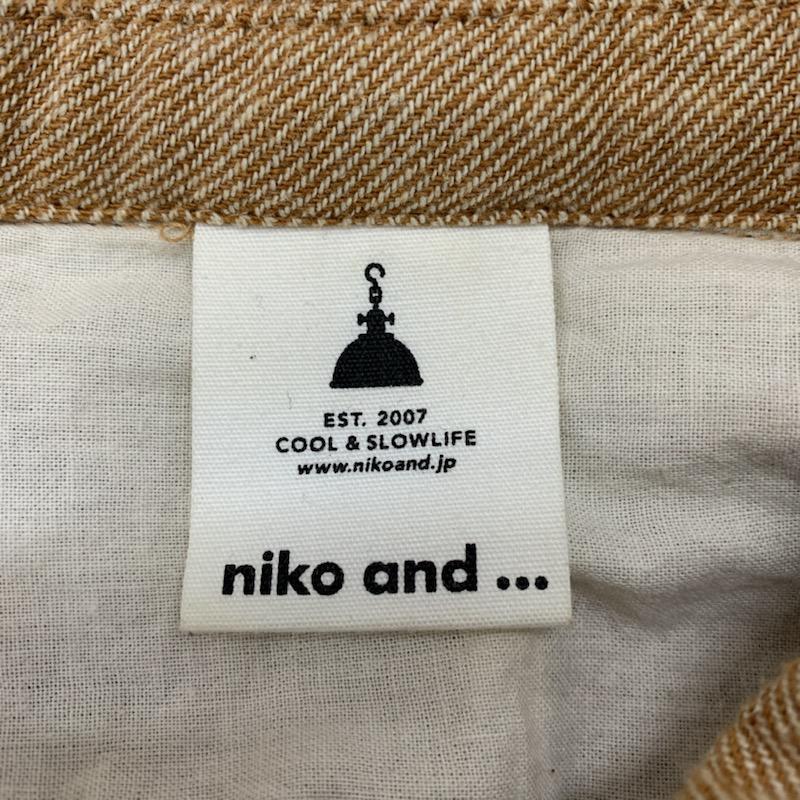 ニコアンド niko and... ジャケット、上着 ジャケット、ブレザー 茶 / ブラウン / レディース USED 古着 中古 10032137
