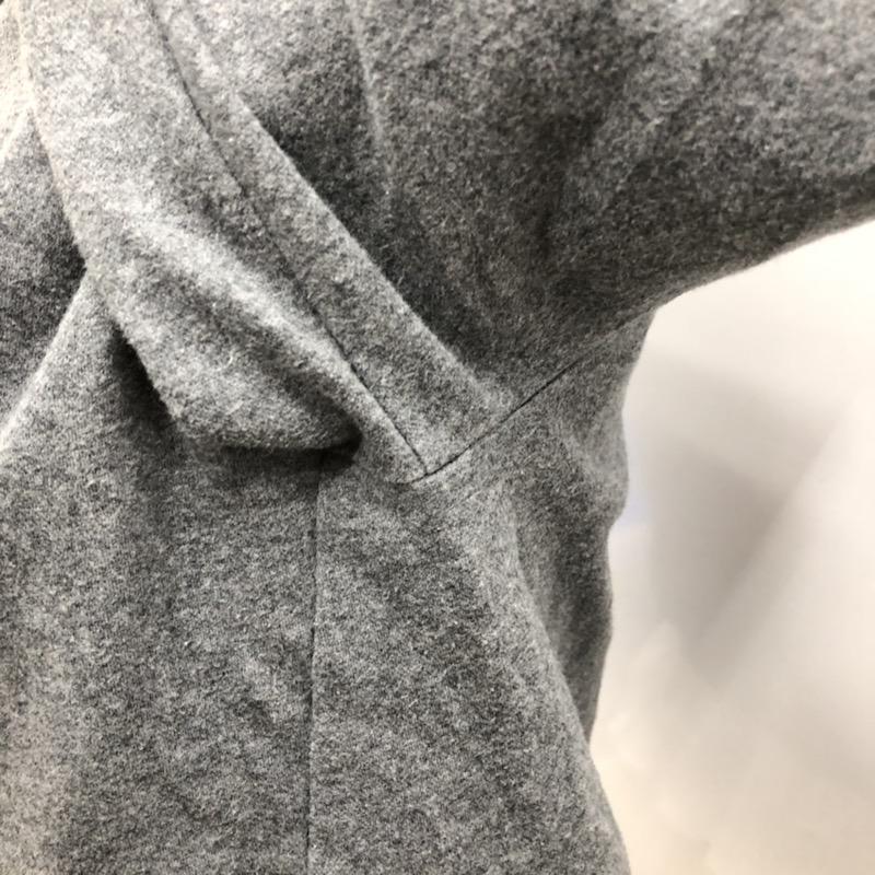 アースミュージックアンドエコロジー earth music&ecology カットソー 長袖 無地 M 無地 灰 / グレー / X 白 / ホワイト /  レディース USED 古着 中古 10032188