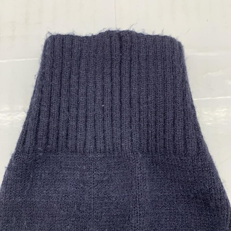 セブンデイズサンデイ SEVENDAYS=SUNDAY ニット、セーター 長袖 FREE 無地 紺 / ネイビー / レディース USED 古着 中古 10032282