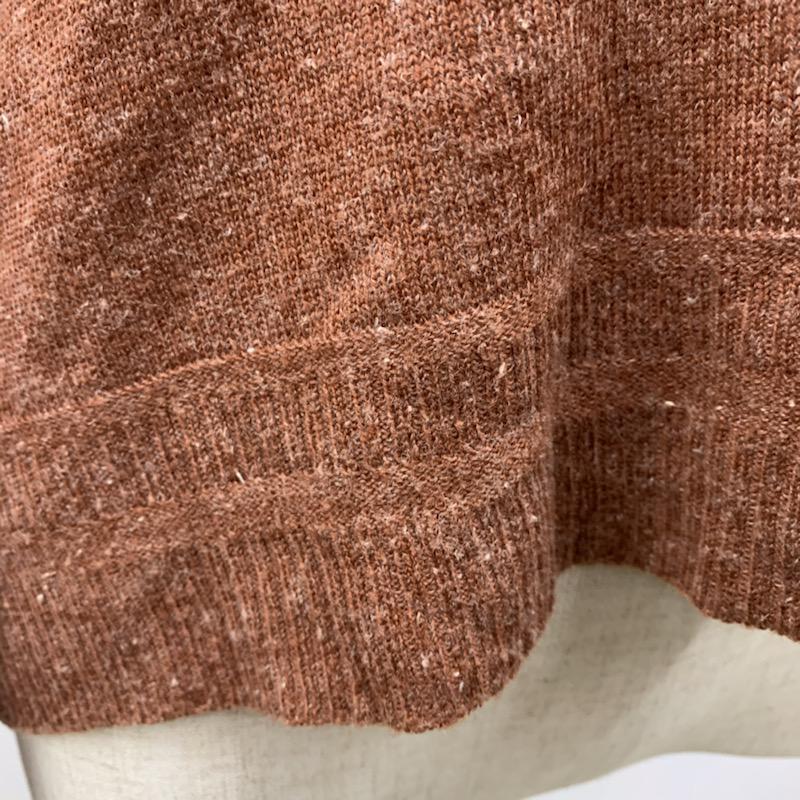 アーバンリサーチ URBAN RESEARCH ニット、セーター 長袖 無地 FREE 無地 茶 / ブラウン / レディース USED 古着 中古 10032375