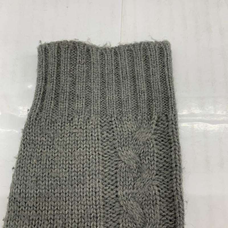 セブンデイズサンデイ SEVENDAYS=SUNDAY ニット、セーター 長袖 M 無地 灰 / グレー / レディース USED 古着 中古 10032394