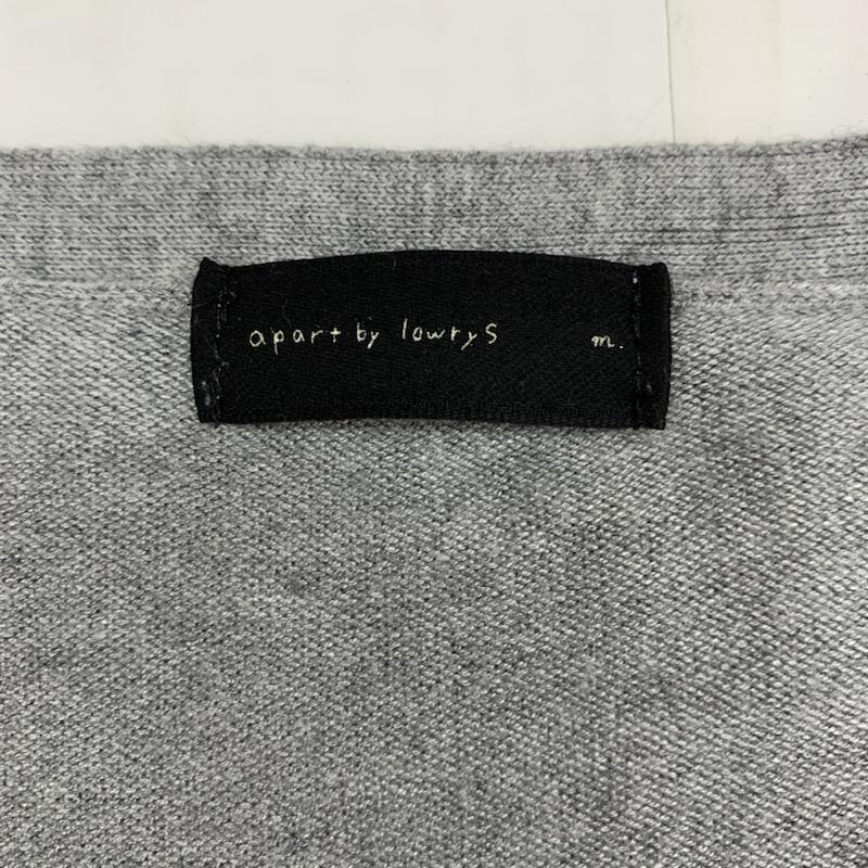 アパートバイローリーズ apart by lowrys ニット、セーター 長袖 Vネック M 無地 レディース USED 古着 中古 10032398