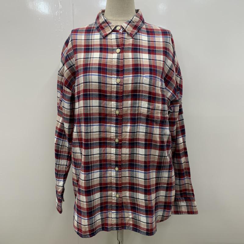 ジーナシス JEANASIS シャツ、ブラウス 長袖 チェックシャツ FREE チェック マルチカラー / マルチカラー / レディース USED 古着 中古 10032399