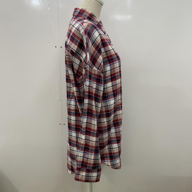 ジーナシス JEANASIS シャツ、ブラウス 長袖 チェックシャツ FREE チェック マルチカラー / マルチカラー / レディース USED 古着 中古 10032399