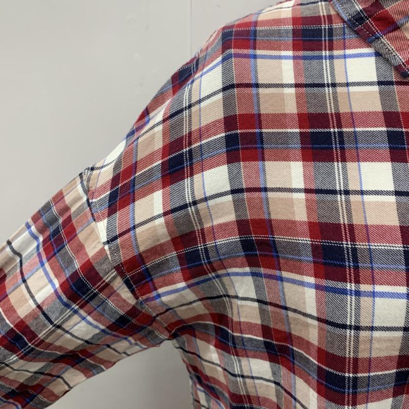 ジーナシス JEANASIS シャツ、ブラウス 長袖 チェックシャツ FREE チェック マルチカラー / マルチカラー / レディース USED 古着 中古 10032399