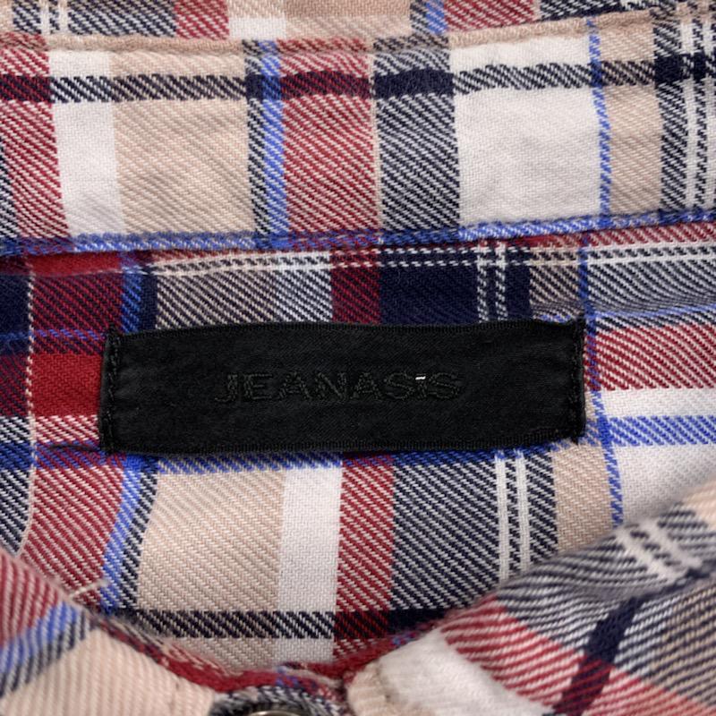 ジーナシス JEANASIS シャツ、ブラウス 長袖 チェックシャツ FREE チェック マルチカラー / マルチカラー / レディース USED 古着 中古 10032399
