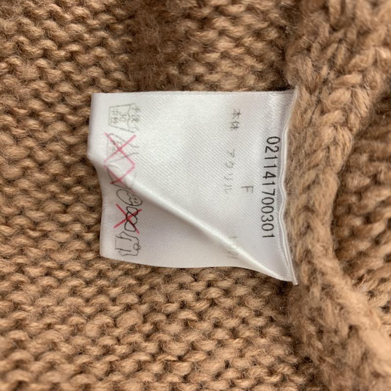 ダズリン dazzlin ニット、セーター 長袖 無地 ケーブル編み FREE 無地 桃 / ピンク / レディース USED 古着 中古 10032534