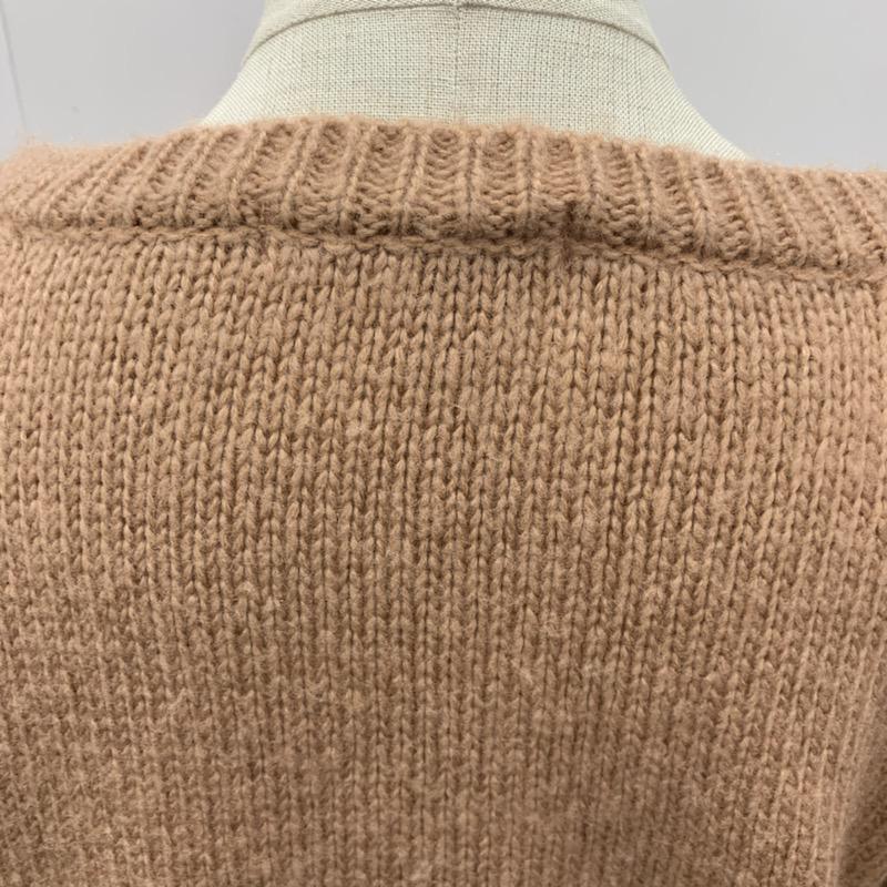 ダズリン dazzlin ニット、セーター 長袖 無地 ケーブル編み FREE 無地 桃 / ピンク / レディース USED 古着 中古 10032534