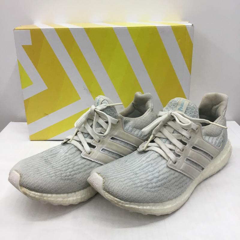 アディダス adidas スニーカー スニーカー adidas UltraBOOST Parley CP9685 27.5cm タグ有り 箱有 27.5cm 無地 白 / ホワイト / X 水色 / ライトブルー / メンズ USED 古着 中古 10032579