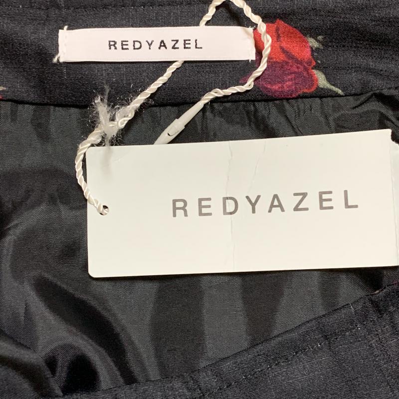 レディアゼル REDYAZEL パンツ ショートパンツ M 花柄 X プリント 黒 / ブラック / レディース USED 古着 中古 10032809