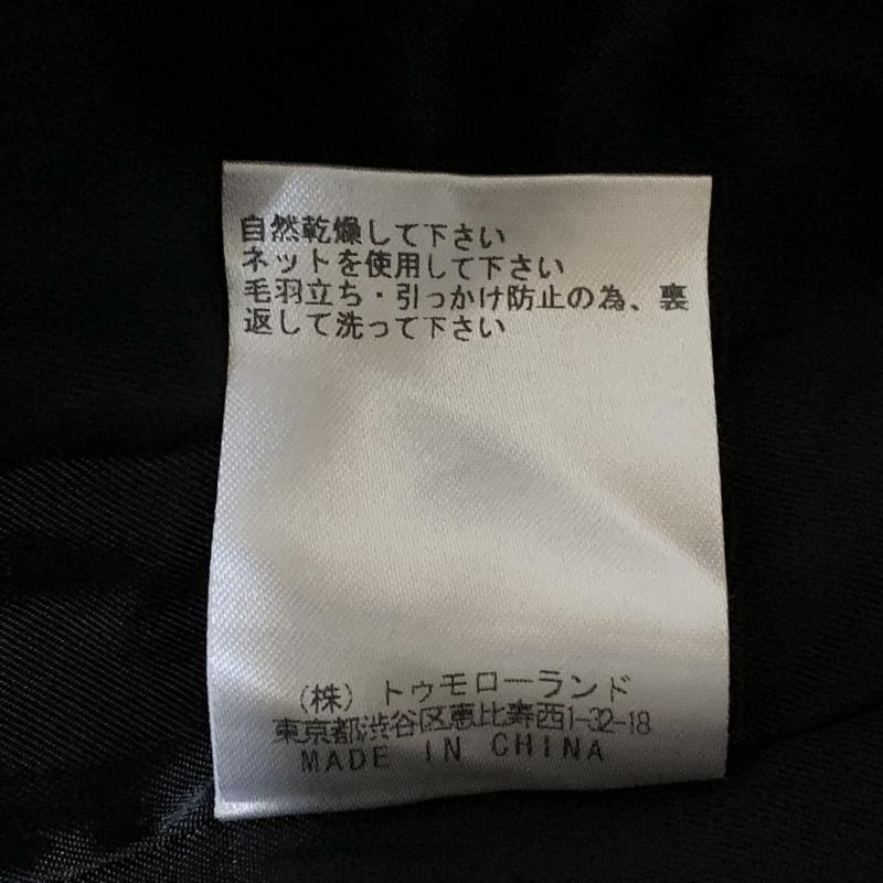 ボールジィ BALLSEY ワンピース ひざ丈スカート 38 無地 黒 / ブラック / レディース USED 古着 中古 10032814