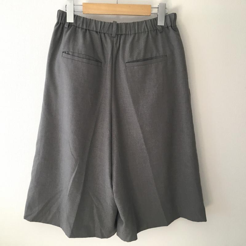 ルクールブラン le.coeur blanc パンツ キュロット 38 無地 灰 / グレー / レディース USED 古着 中古 10032932