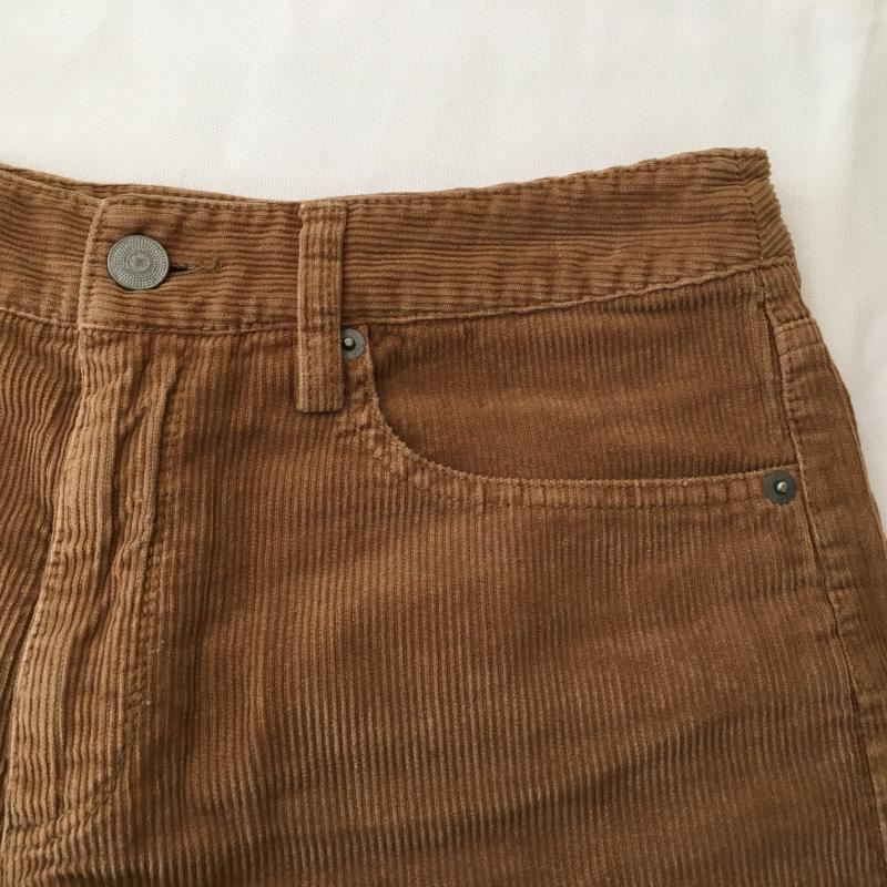 スピック&スパン Spick & Span パンツ ショートパンツ コーデュロイ 36 無地 茶 / ブラウン / レディース USED 古着 中古 10032935