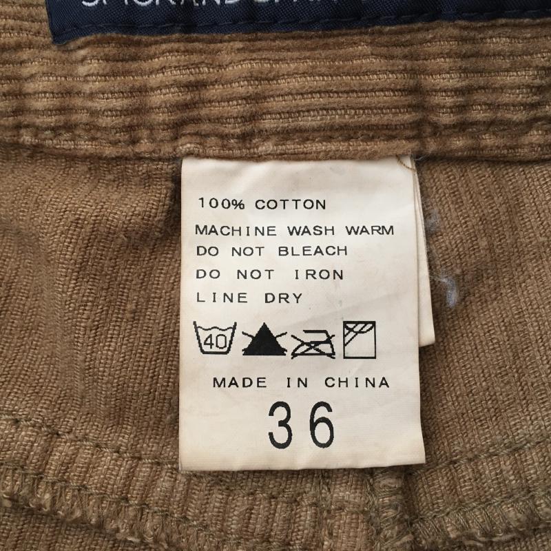 スピック&スパン Spick & Span パンツ ショートパンツ コーデュロイ 36 無地 茶 / ブラウン / レディース USED 古着 中古 10032935
