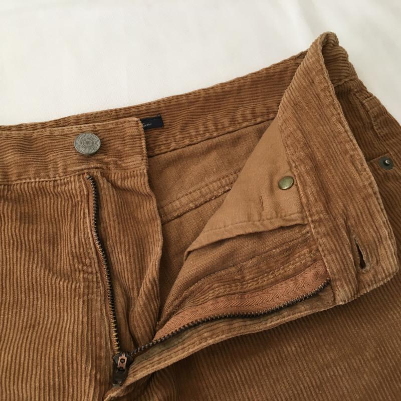 スピック&スパン Spick & Span パンツ ショートパンツ コーデュロイ 36 無地 茶 / ブラウン / レディース USED 古着 中古 10032935