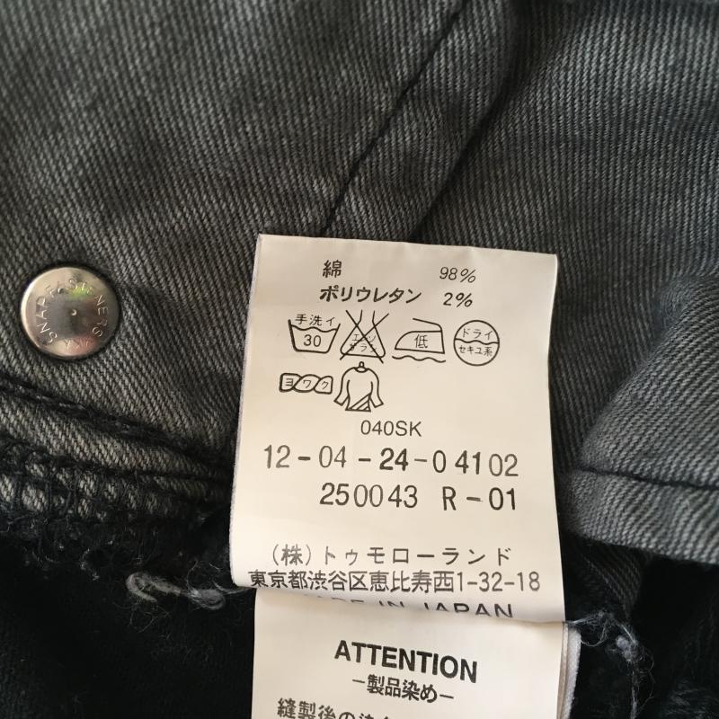 マカフィー MACPHEE パンツ チノパン 36 無地 黒 / ブラック / レディース USED 古着 中古 10032969