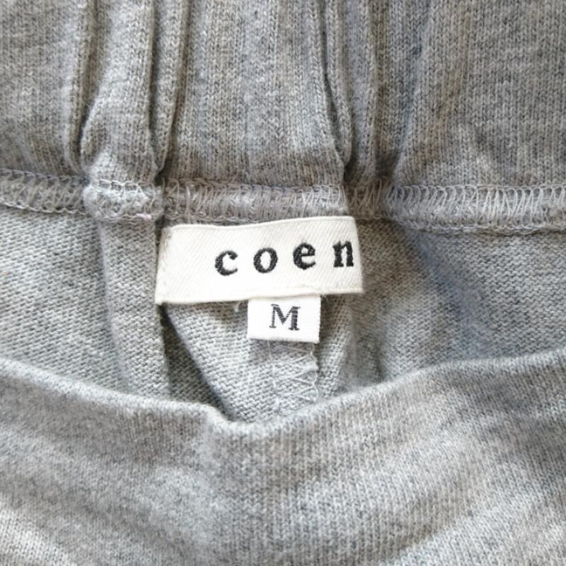 コーエン coen ボトムス ボトムス コットンワイドパンツ M 無地 灰 / グレー / レディース USED 古着 中古 10033012