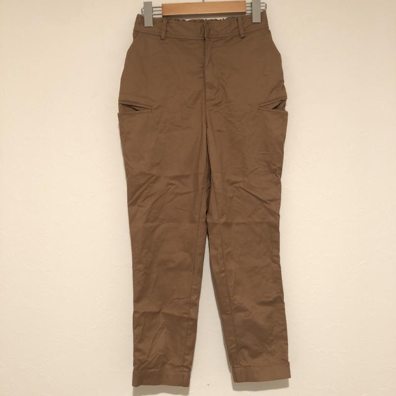 アウィーエフ AuieF パンツ ワークパンツ、ペインターパンツ 36 無地 茶 / ブラウン / X カーキ / カーキ / レディース USED 古着 中古 10033045