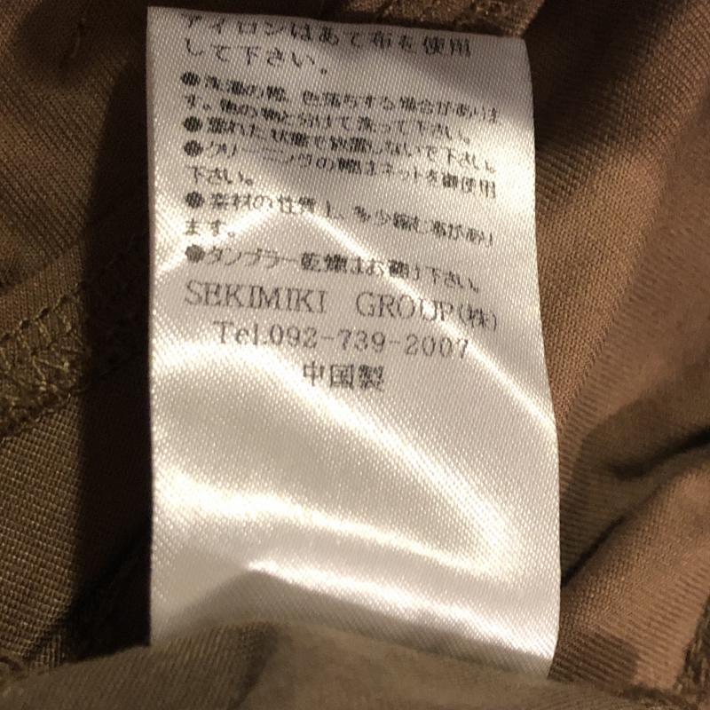 アウィーエフ AuieF パンツ ワークパンツ、ペインターパンツ 36 無地 茶 / ブラウン / X カーキ / カーキ / レディース USED 古着 中古 10033045
