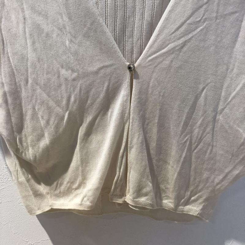 プロポーションボディドレッシング PROPORTION BODY DRESSING ニット、セーター 半袖 FREE 無地 ベージュ / ベージュ / レディース USED 古着 中古 10033056