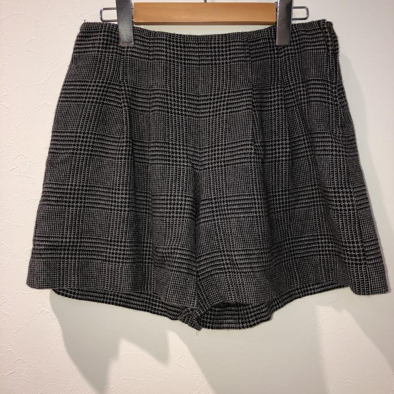 フレームワーク FRAMeWORK パンツ ショートパンツ 38 千鳥格子 灰 / グレー / X 黒 / ブラック / レディース USED 古着 中古 10033068