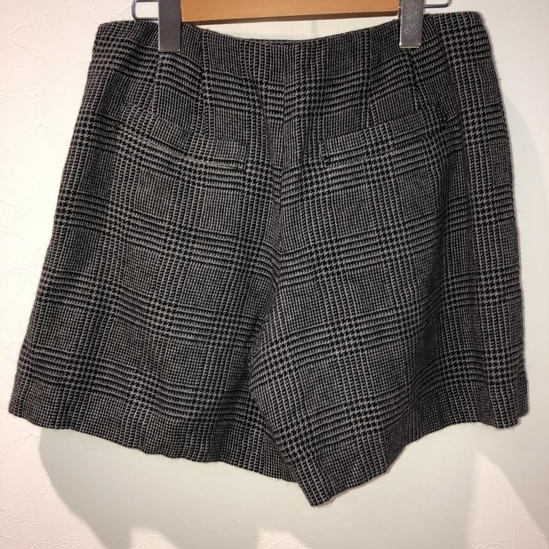 フレームワーク FRAMeWORK パンツ ショートパンツ 38 千鳥格子 灰 / グレー / X 黒 / ブラック / レディース USED 古着 中古 10033068