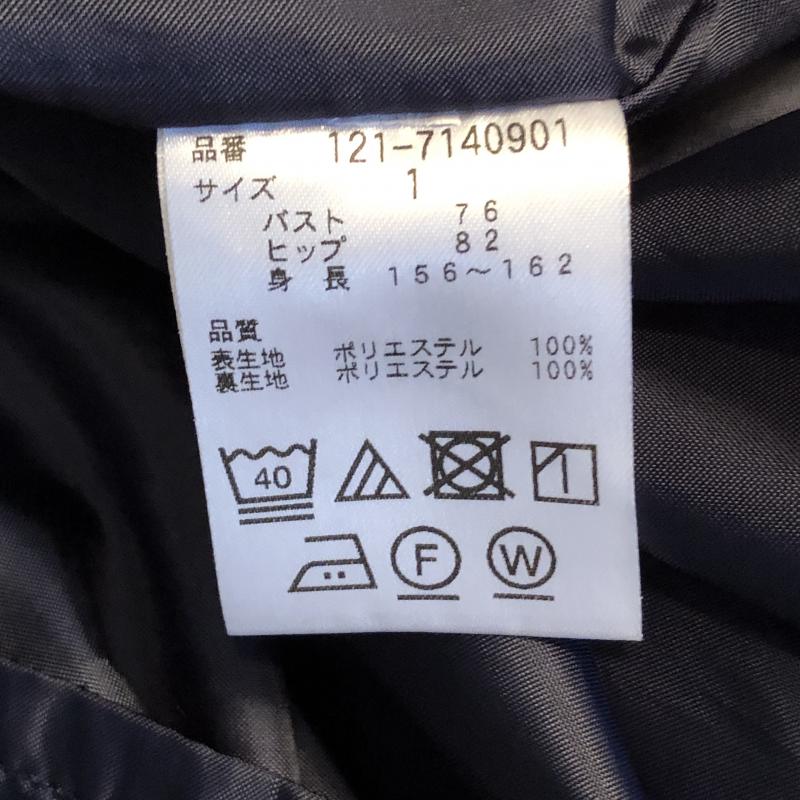 プロポーションボディドレッシング PROPORTION BODY DRESSING ワンピース ミニスカート 1 無地 紺 / ネイビー / レディース USED 古着 中古 10033069