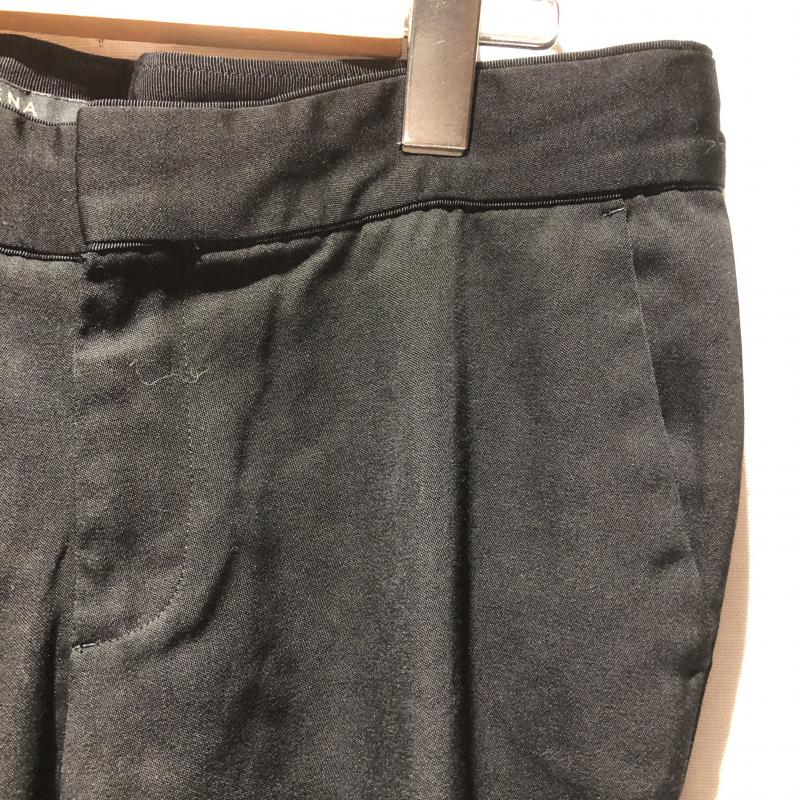 イエナ IENA パンツ スラックス クロップドパンツ 38 無地 黒 / ブラック / レディース USED 古着 中古 10033074