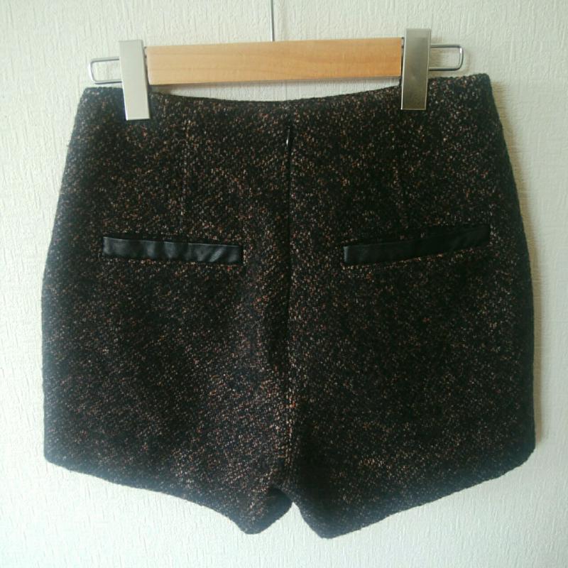 ケービーエフ KBF パンツ ショートパンツ 36 黒 / ブラック / X 橙 / オレンジ / X ベージュ / ベージュ / レディース USED 古着 中古 10033091