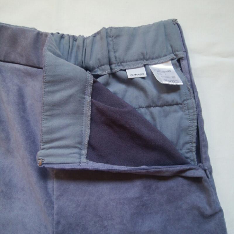 ジーナシス JEANASIS ボトムス ボトムス テーパードパンツ FREE 無地 紫 / パープル / レディース USED 古着 中古 10033094