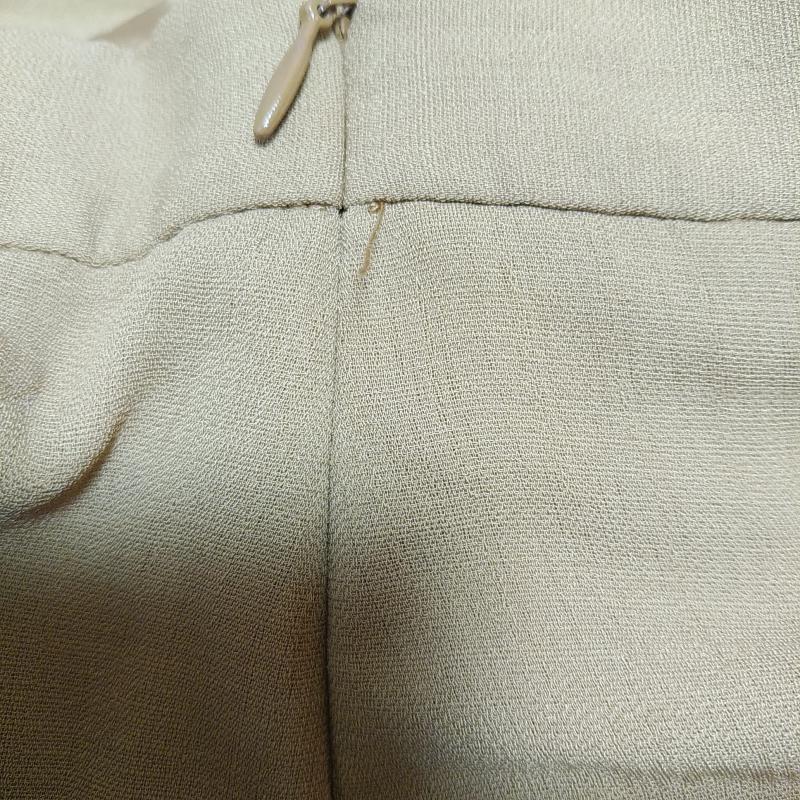 プロポーションボディドレッシング PROPORTION BODY DRESSING スカート ひざ丈スカート プリーツ切り替えフレアスカート 2 無地 茶 / ブラウン / レディース USED 古着 中古 10033113