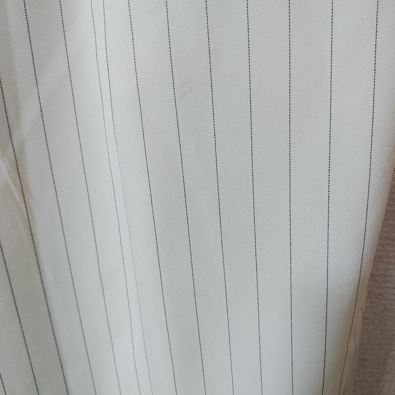 プロポーションボディドレッシング PROPORTION BODY DRESSING ボトムス ボトムス ガウチョパンツ 1 ストライプ 白 / ホワイト / X 黒 / ブラック / レディース USED 古着 中古 10033119