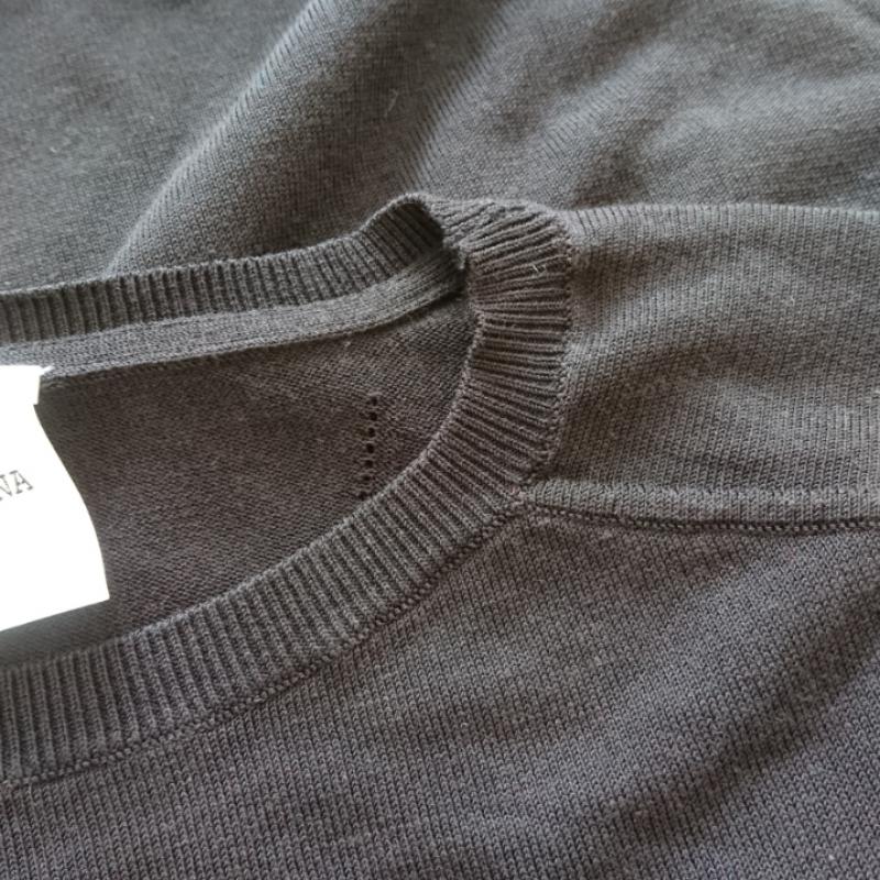 トランナ TRANNA カットソー 半袖 無地 黒 / ブラック /  レディース USED 古着 中古 10033179