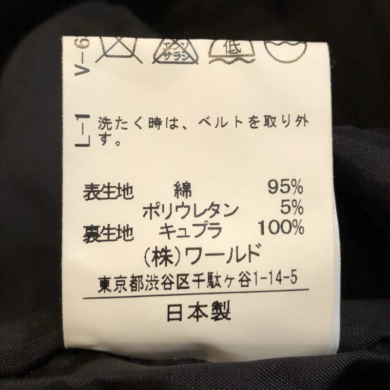 ボイスメール VOICEMAIL ワンピース ロングスカート ベロア フレンチスリーブ オケージョン 6 無地 黒 / ブラック / レディース USED 古着 中古 10033207