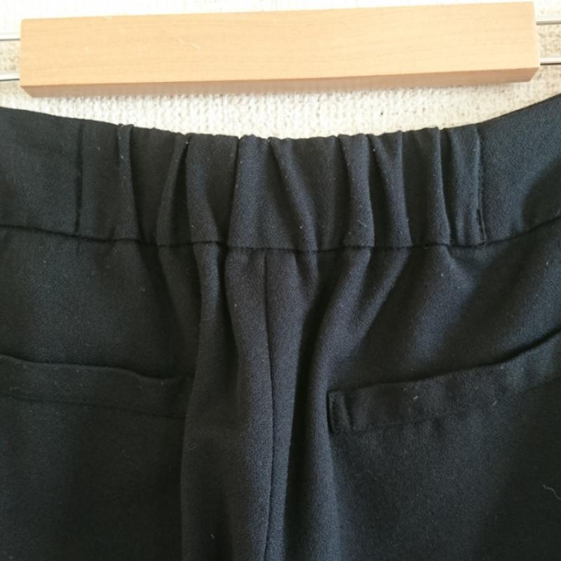 エスプリミュール ESPRITMUR パンツ スラックス ガウチョパンツ 7 無地 黒 / ブラック / レディース USED 古着 中古 10033247