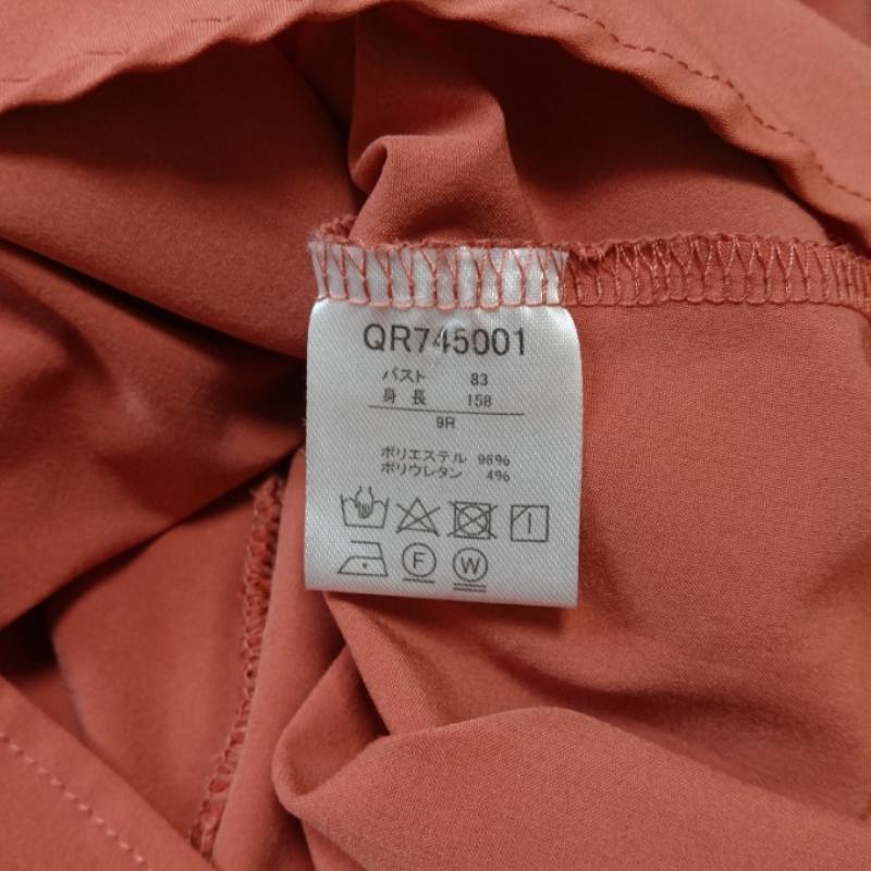 エスプリミュール ESPRITMUR カットソー 七分袖 9 無地 茶 / ブラウン / レディース USED 古着 中古 10033257