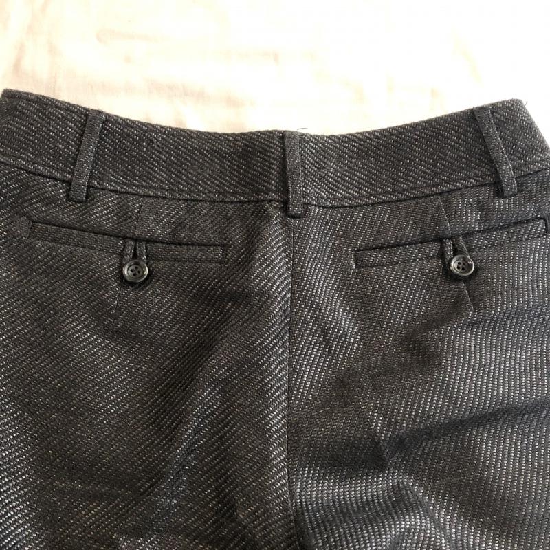 アイシービー ICB パンツ ショートパンツ ツイード ハーフパンツ 4 無地 X 黒 / ブラック / レディース USED 古着 中古 10033317