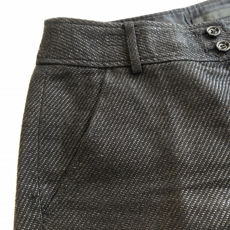 アイシービー ICB パンツ ショートパンツ ツイード ハーフパンツ 4 無地 X 黒 / ブラック / レディース USED 古着 中古 10033317