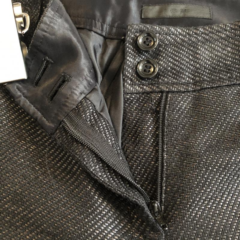アイシービー ICB パンツ ショートパンツ ツイード ハーフパンツ 4 無地 X 黒 / ブラック / レディース USED 古着 中古 10033317
